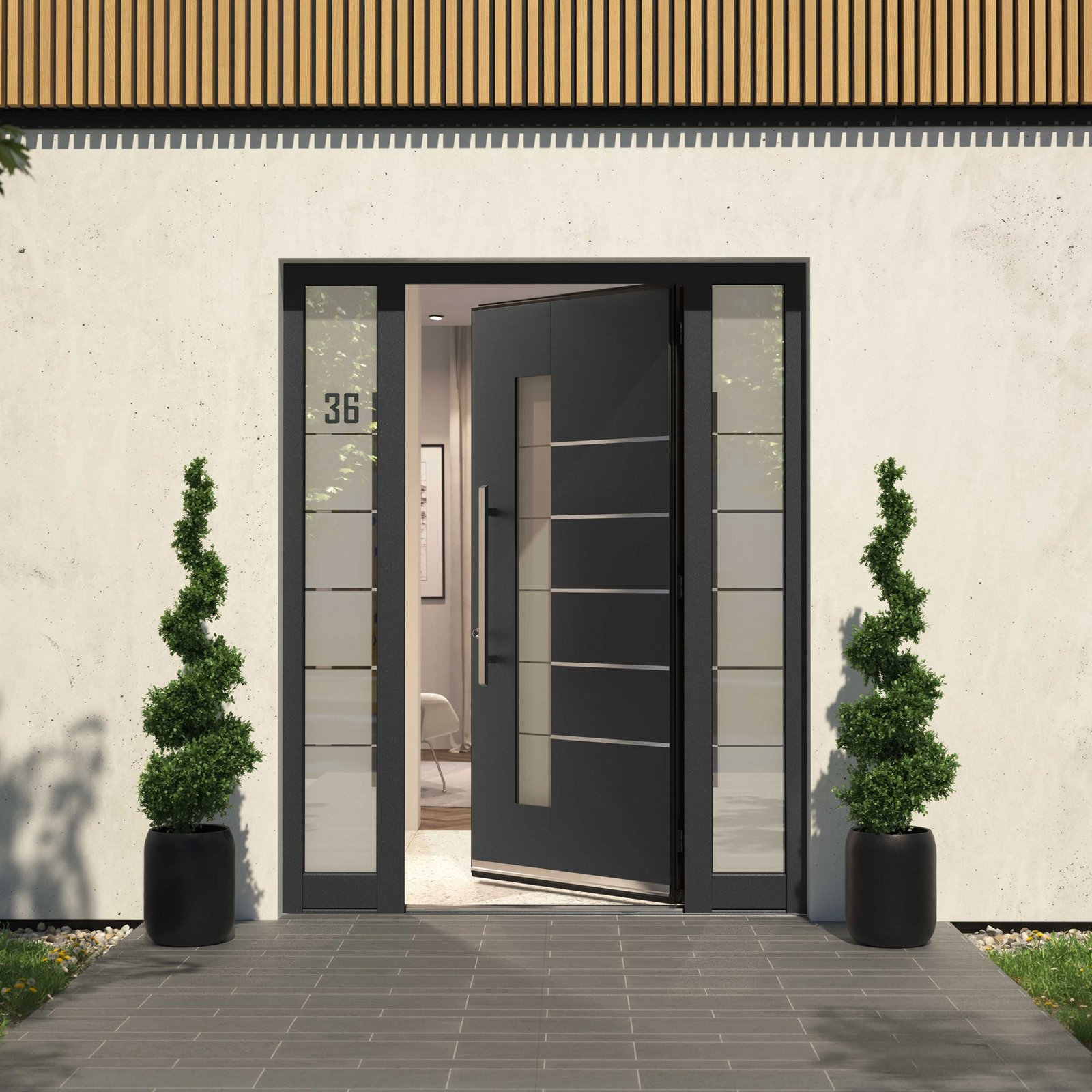 Anthracite-door-with-side-panels